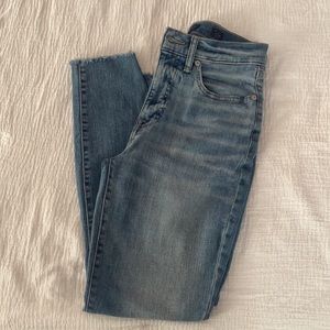 High rise Lucky brand size 6/28 skinny ankle jeans